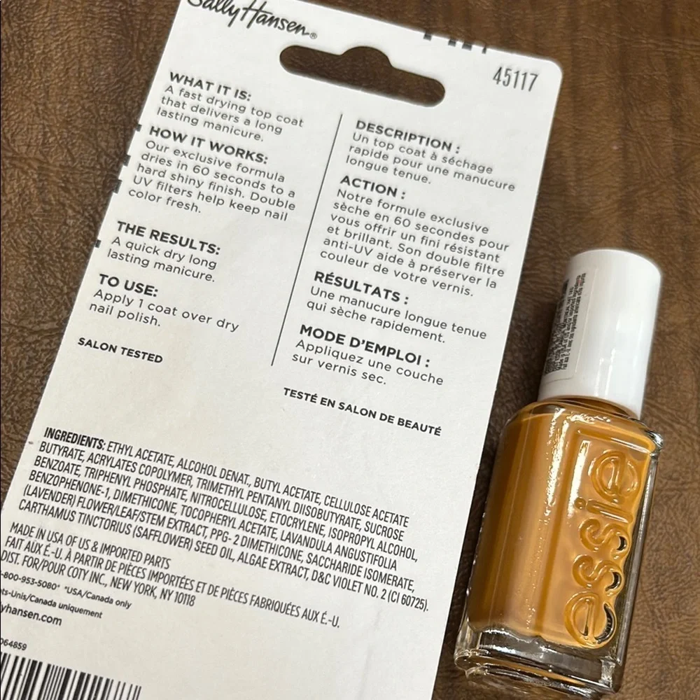 Sally Hansen and Essie Nail Polish Set - Picture 2 of 3
